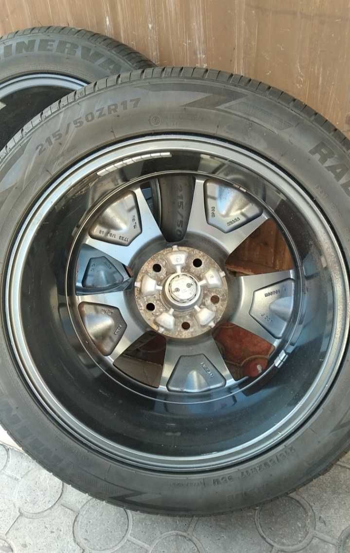 Диски nissan leaf Tekna Qashqai juke під гуму 215/50R17  5*114.3