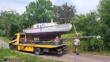 Jacht balastowy 6.5 m zarejestrowany