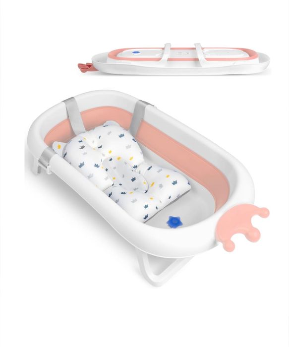 Wanienka z poduszeczką rico kids ricokids biało różowy