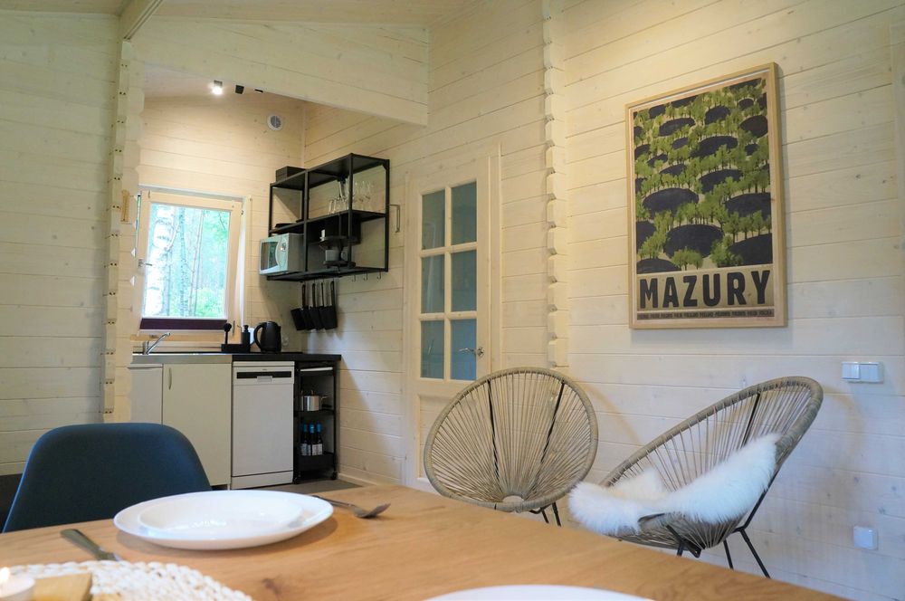 Domek na Mazurach z sauną i balią - Sosnowa Odnowa