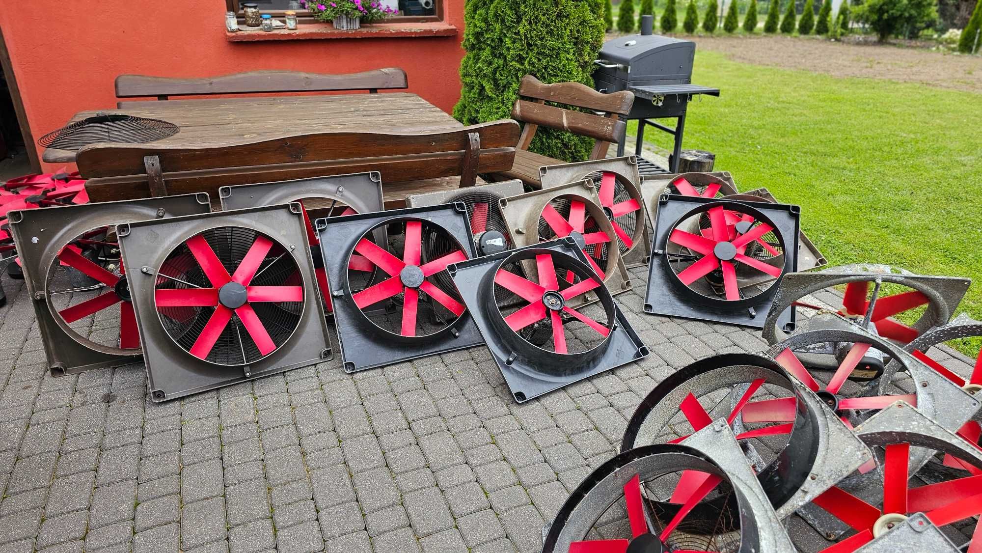 Wentylatory Multifan fi50 inwentarskie ścienne jak NOWE import NL