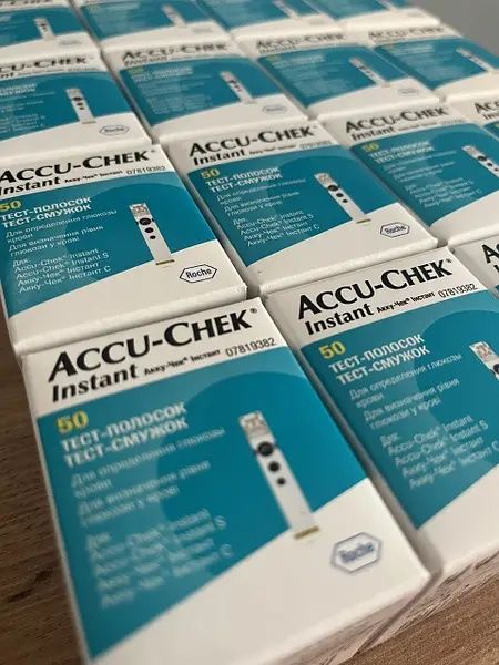 тест полоски Accu-Chek instant