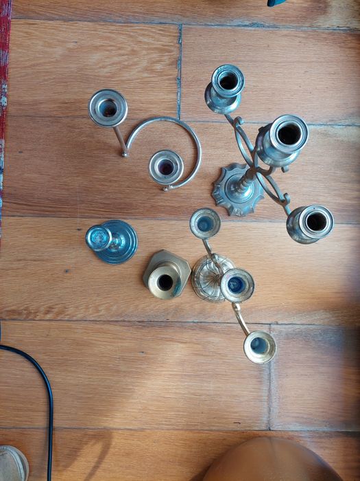 Conjunto de castiçais