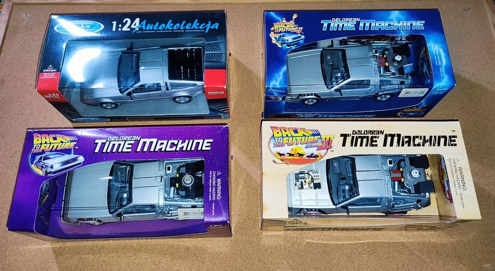 Modele Auta Powrót Do Przyszłości Back To The Future DeLorean 1/24