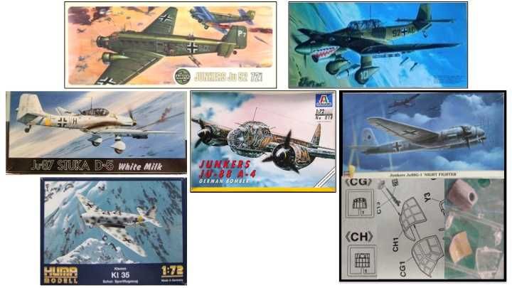 Kits 1/72 Aviões Alemães