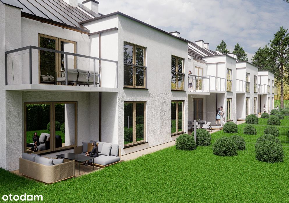 Nowoczesny apartament 64 m² z ogródkiem 70 m² i widokiem na zalew