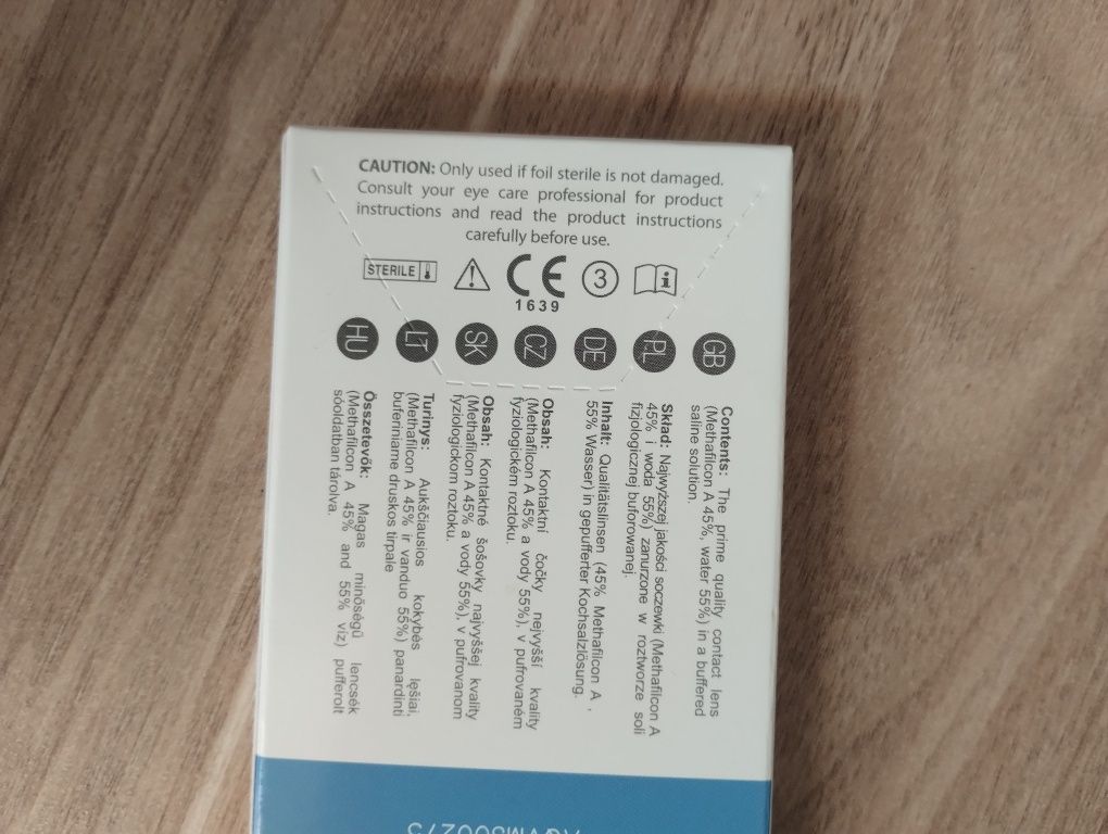 Soczewki kontaktowe miesięczne