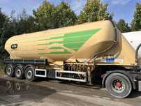 Cementonaczepa .silos naczepa.