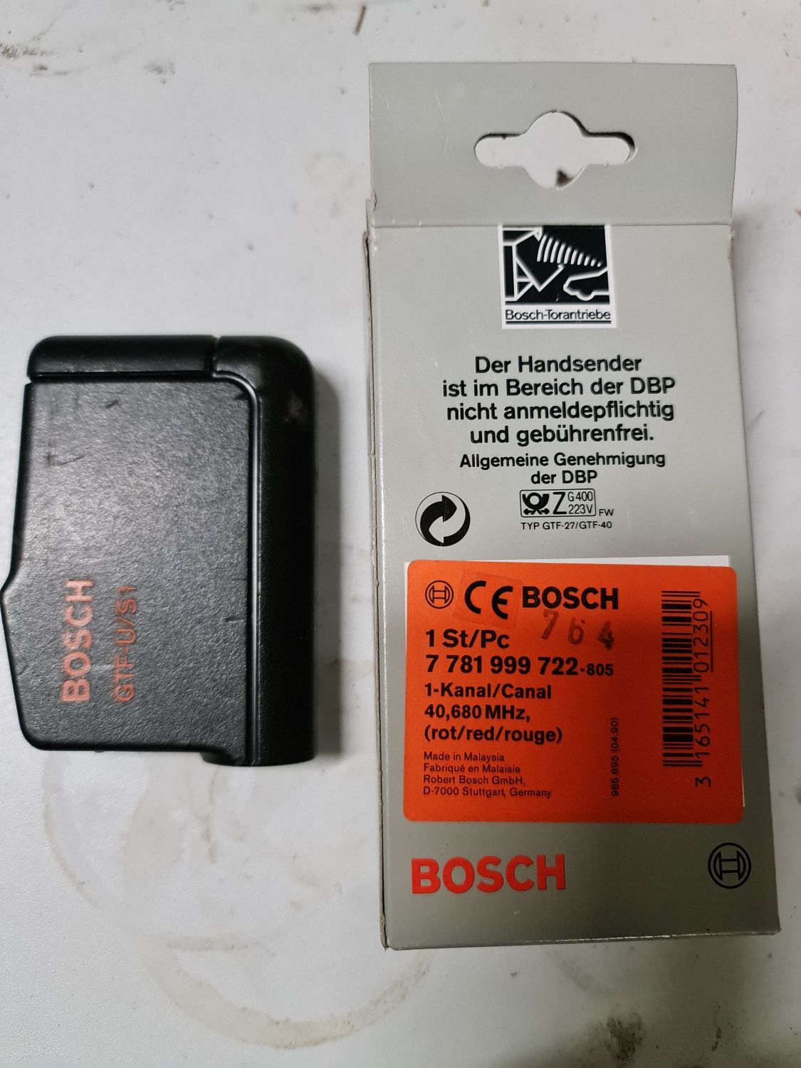 Pilot napędu Bosch GTF-U/S1