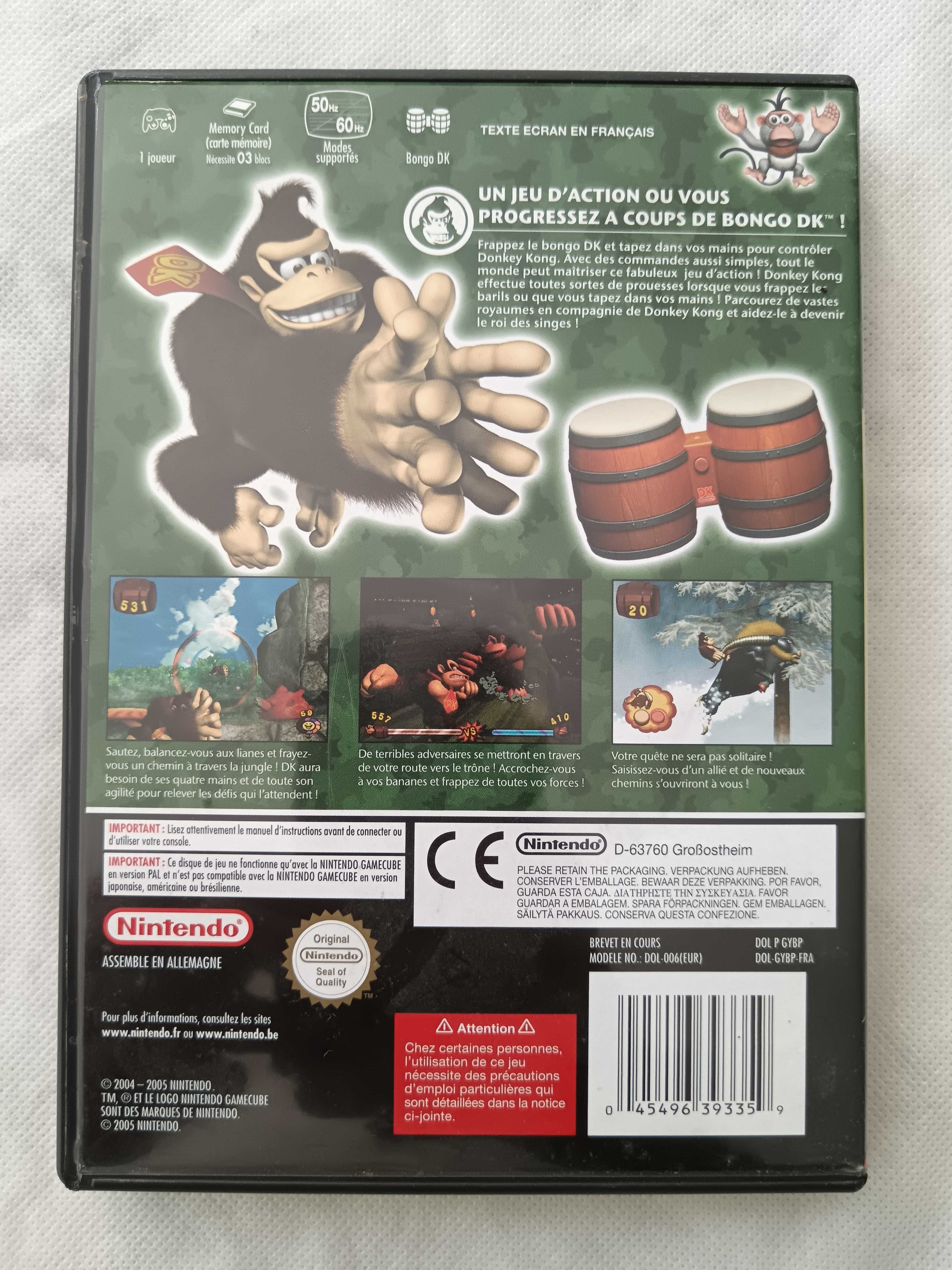 Donkey Kong Jungle Beat [Nintendo GameCube, 2005] 100% Complete - FR