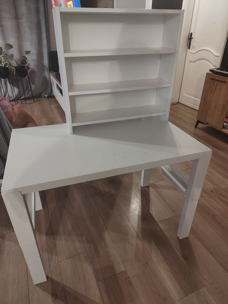 Biurko z nadstawką Ikea Pahl