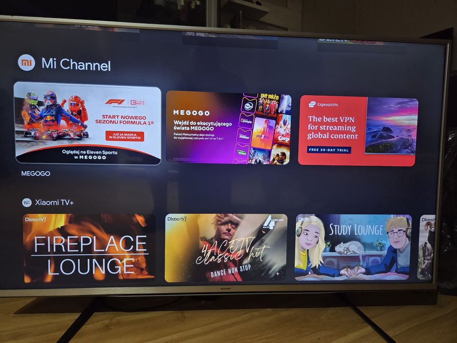 Telewizor Sharp 55' 4k UltraHD, WiFi, Smart TV,DVBT2,BluetoohGWARANCJA