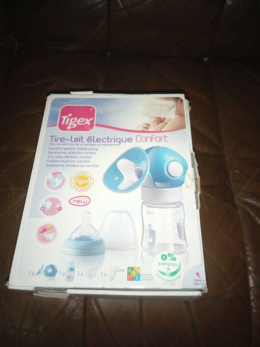 Bomba elétrica de tirar leite tigex confort