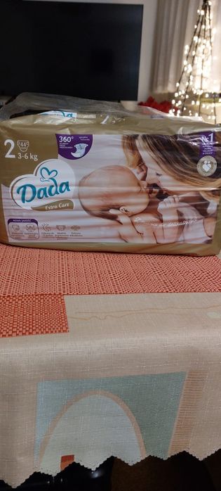 Dada 2  pieluchy 3-6kg opakowanie 44 szt
