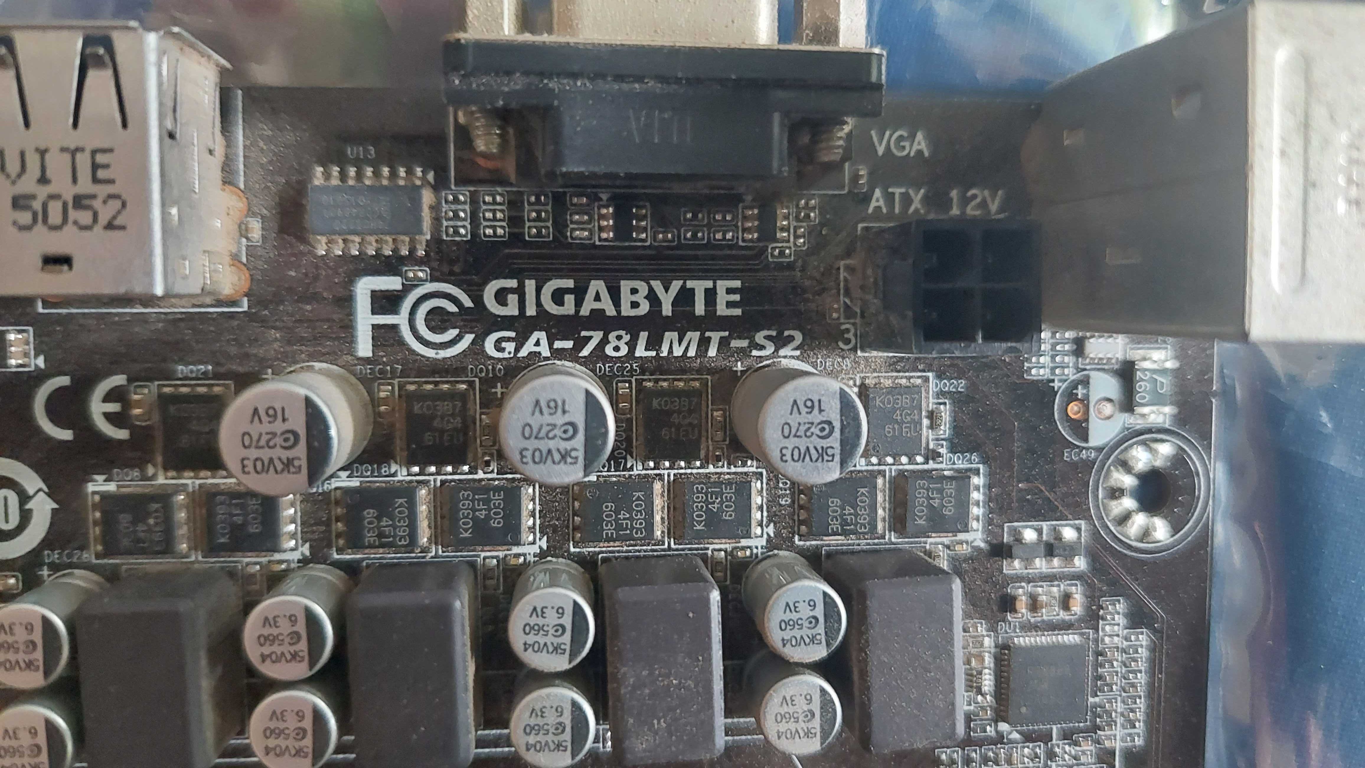 Комплект Gigabyte GA-78lmt - S2 + AMD FX-4100 + 8GB ОЗУ
