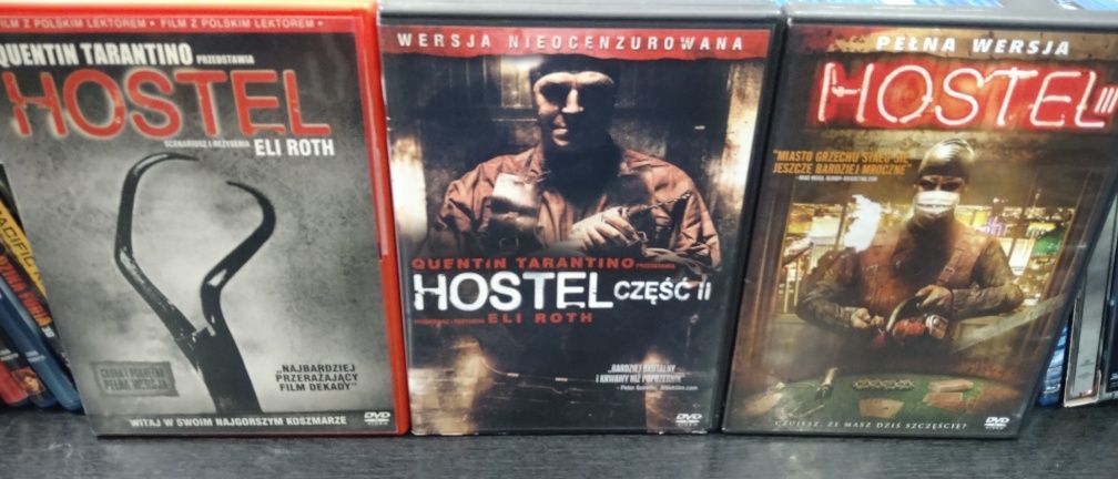 Hostel 1-3 dvd trylogia