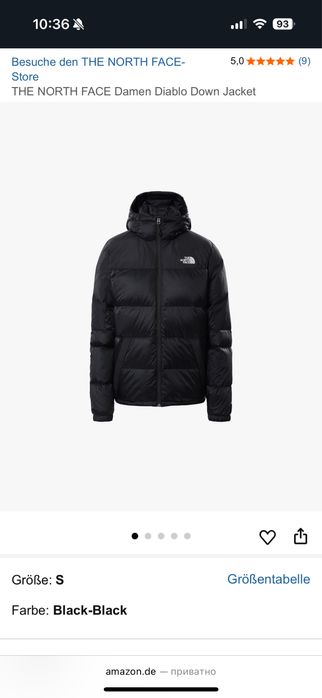 The North Face W Diablo DWN HD NF0A55H4KX7-XS