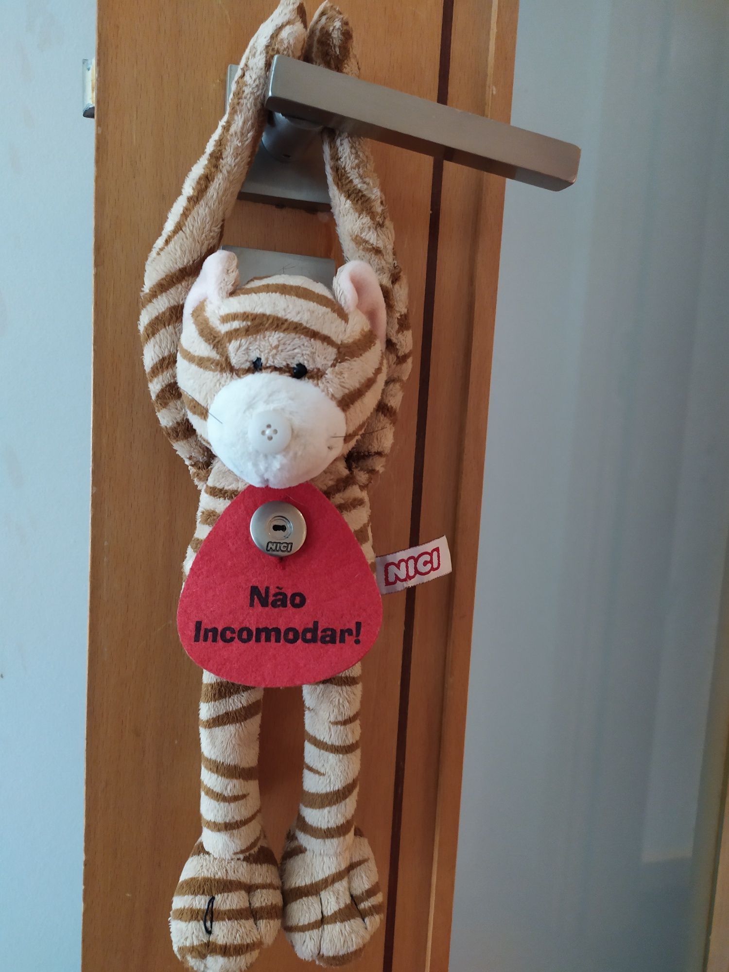 NICI - Peluche tigre porta (entrar/não incomodar)