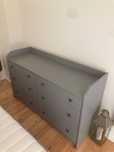 Cómoda IKEA Hauga c/6 gavetas, cinz