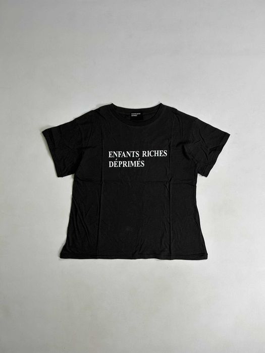 Футболка чорна Enfants Riches Deprimes archive distressed черная S M L