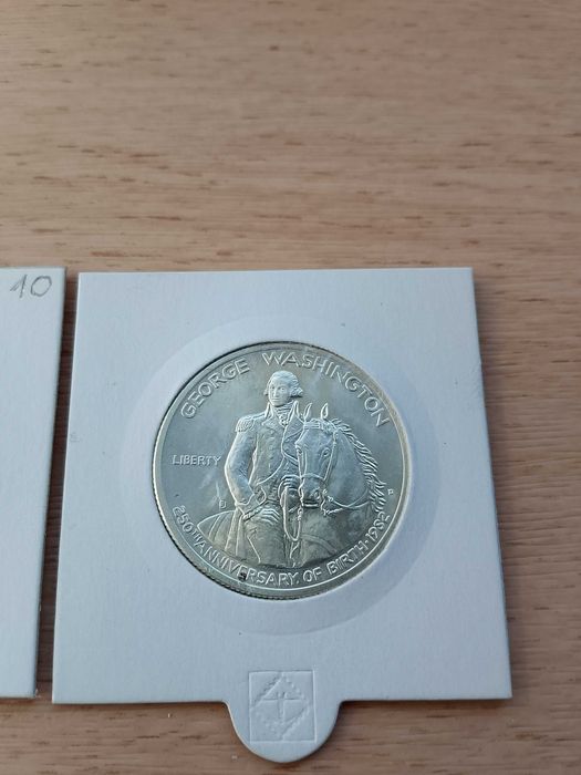 Half dolar - moneta 1943 ; 1982 srebro