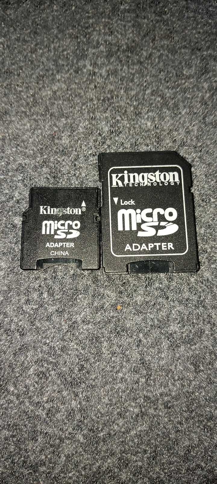 Dwa adaptery do kart SD Kingston