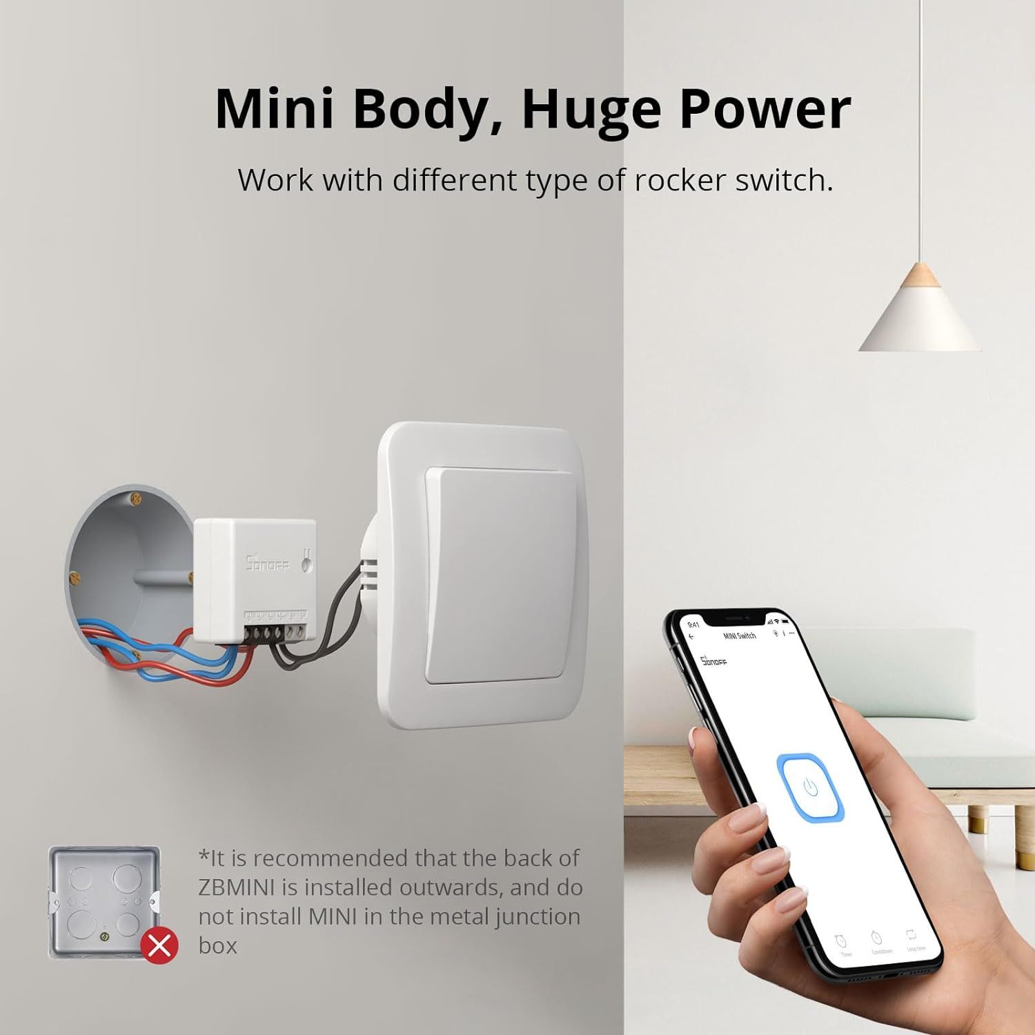 SONOFF MINI Zigbee Smart Switch, - NOWY