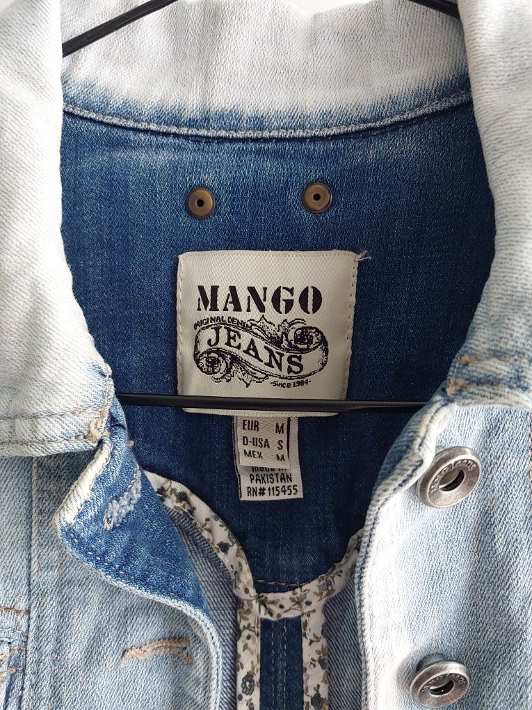 Kurtka jeansowa Mango