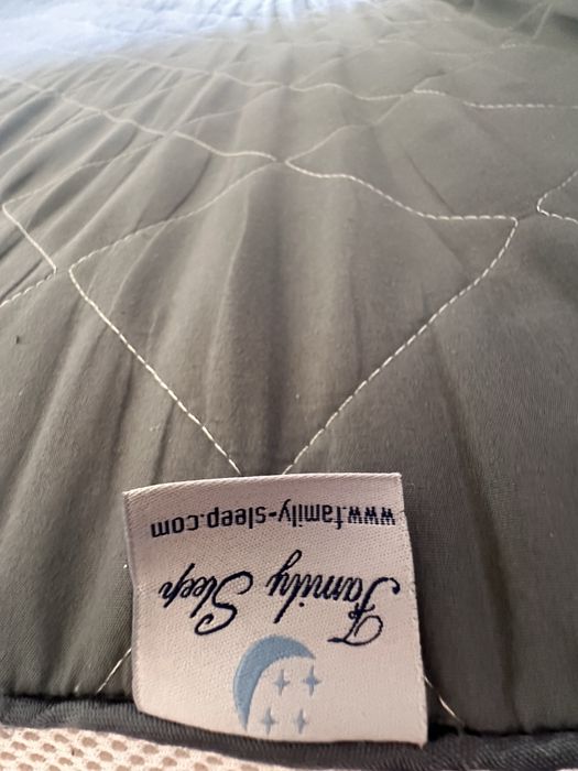 Тонкий матрац топпер Family Sleep