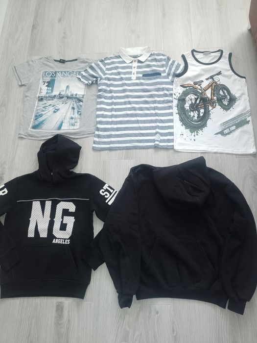 Zestaw ubrań chłopięcych 146/152