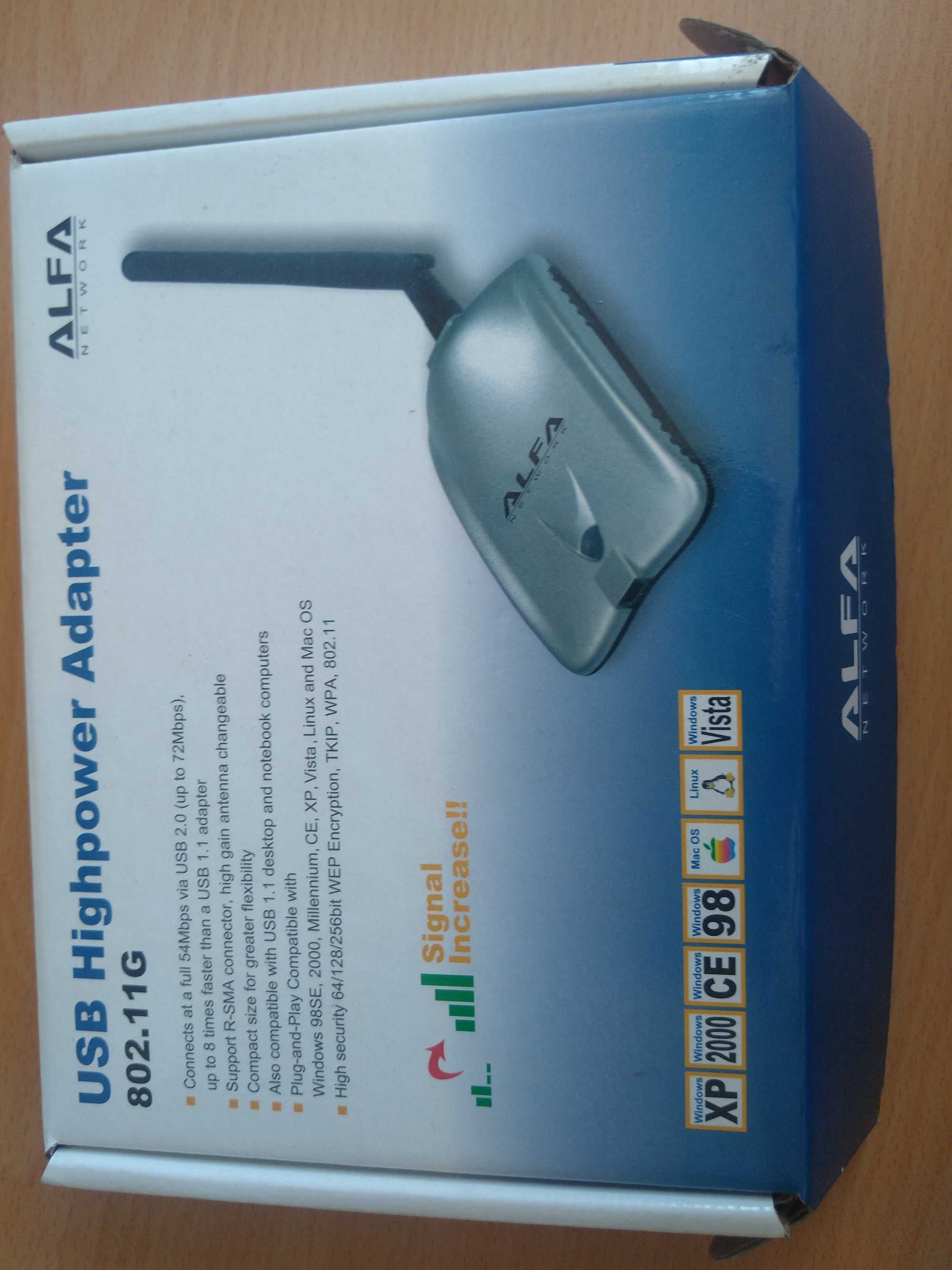 USB Highpower adapter ALFA
