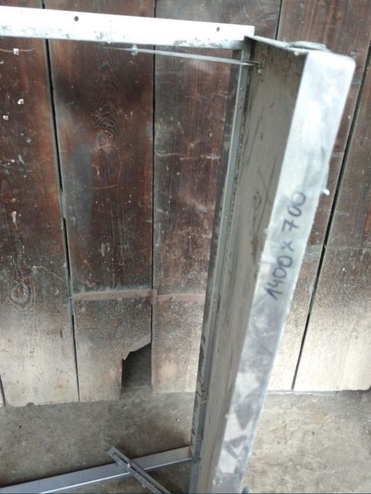 Drzwi nierdzewne. Stan bardzo dobry