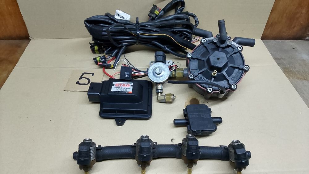 Wiązka elektryczna sekwencja LPG STAG 200 Gofast