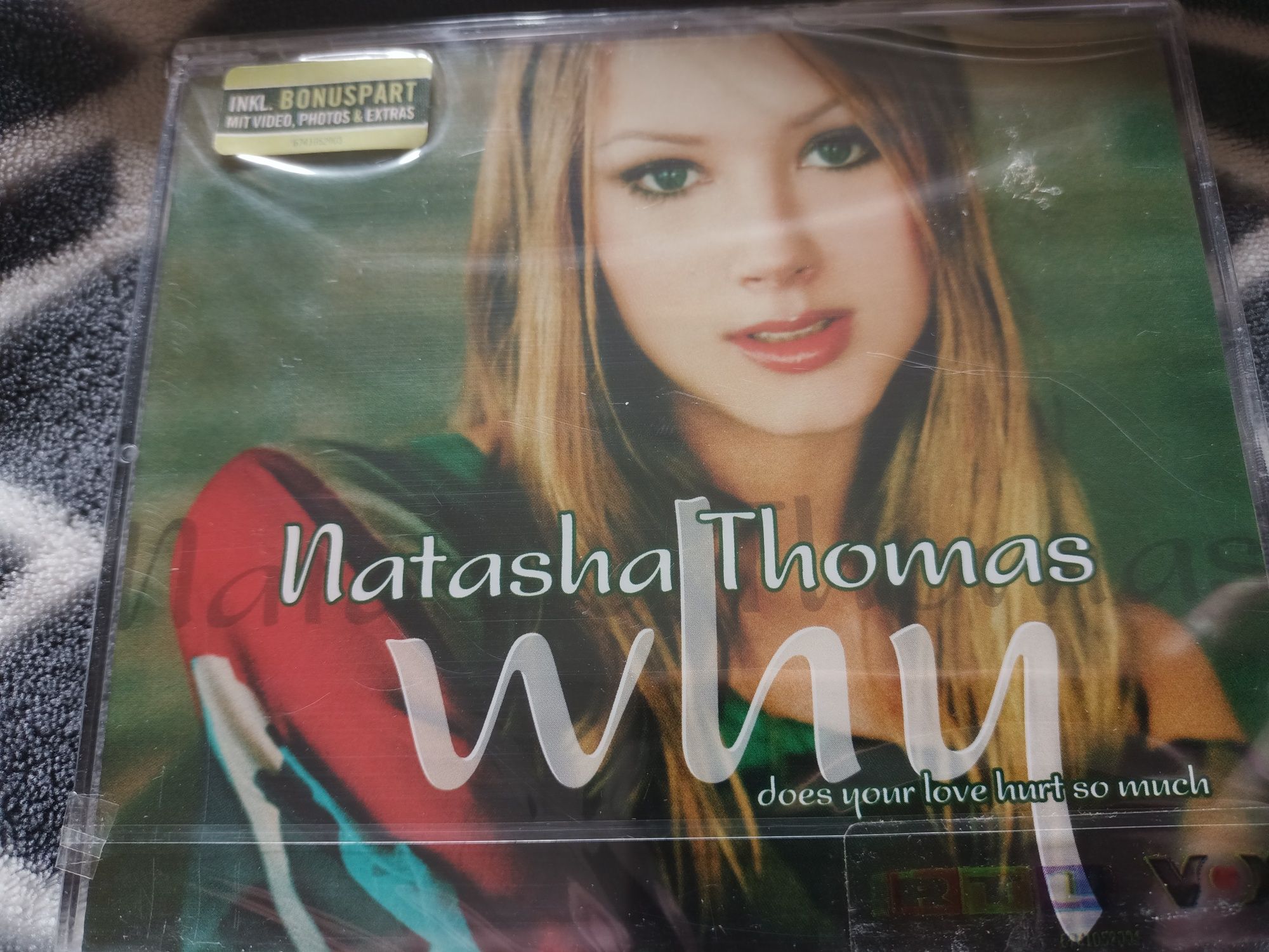 Natasha Thomas - Why (Does Your Love Hurt So Much) (CD, Maxi, Enh)(fol