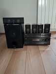 Kino domowe Onkyo 7.1 Głośniki Elac + Subwoofer Bardzo ładne