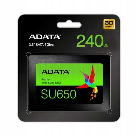 Dysk SSD ADATA ASU650SS-240GT-R 240 GB SATA III 2,5"