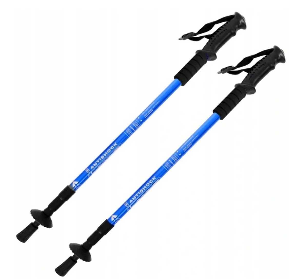 KIJKI TREKKINGOWE do chodzenia nordic walking 63-135cm para 2 SZTUKI