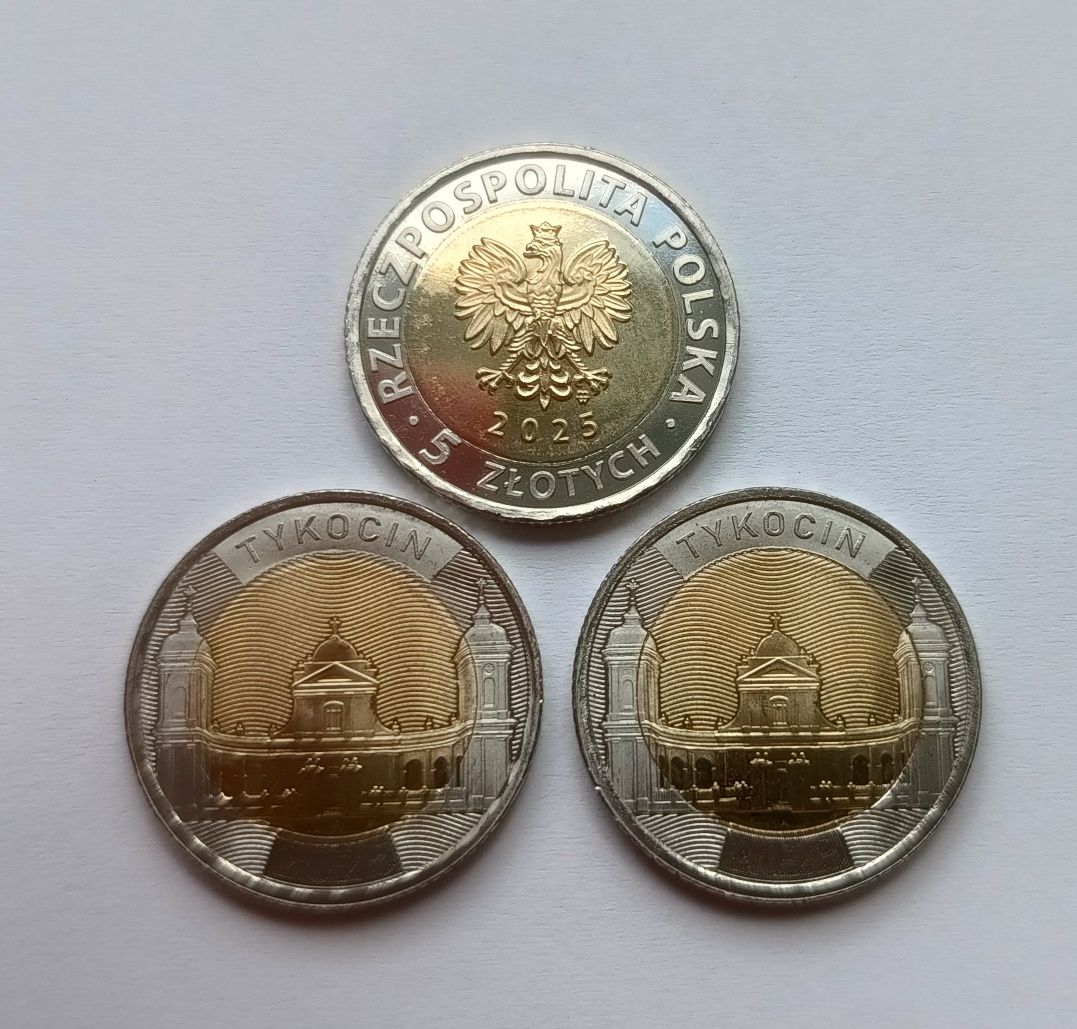 5 złotych 2025 Tykocin