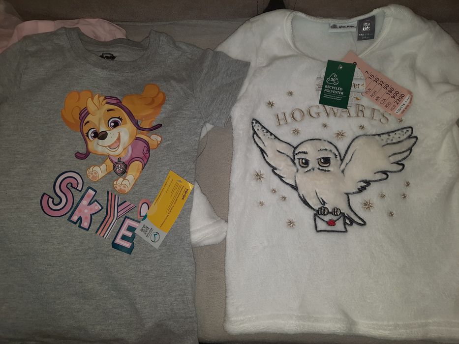 Zestaw ubrań dla dziewczynki 110 4-5 lat