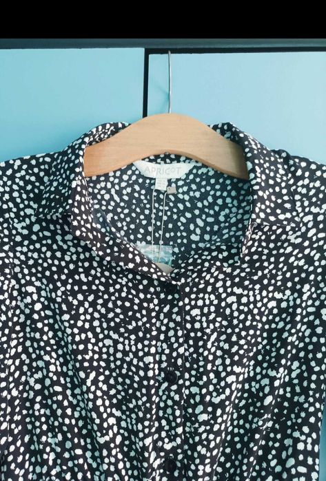 Asymetryczna tunika sukienka z ozdobnym paskiem