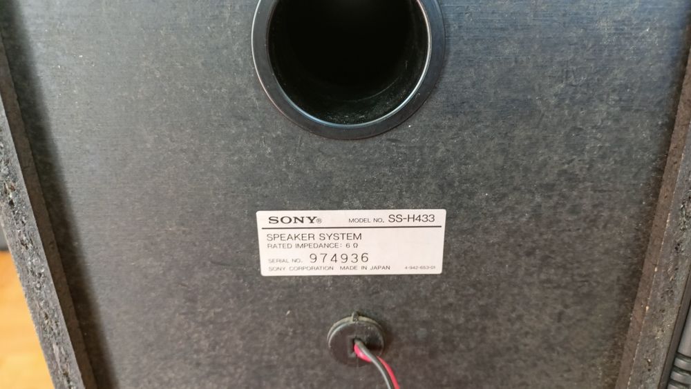 Kolumny Sony ss h433