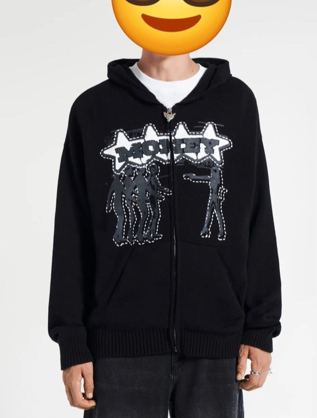 Bluza czarna Money rozm. L