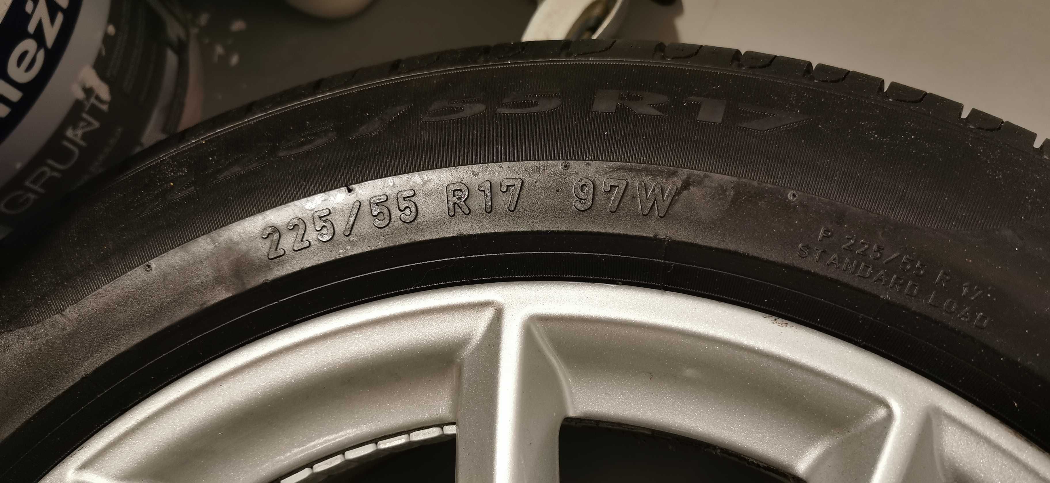Koła Pirelli Cinturato+felgi, BMW X1, R 17, RUN FLAT!