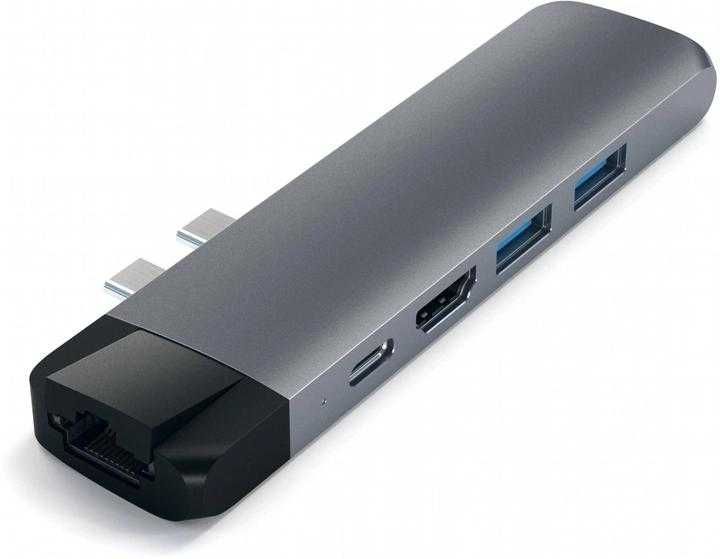 USB-хаб Satechi Type-C Pro Hub Adapter with Ethernet Space Gray