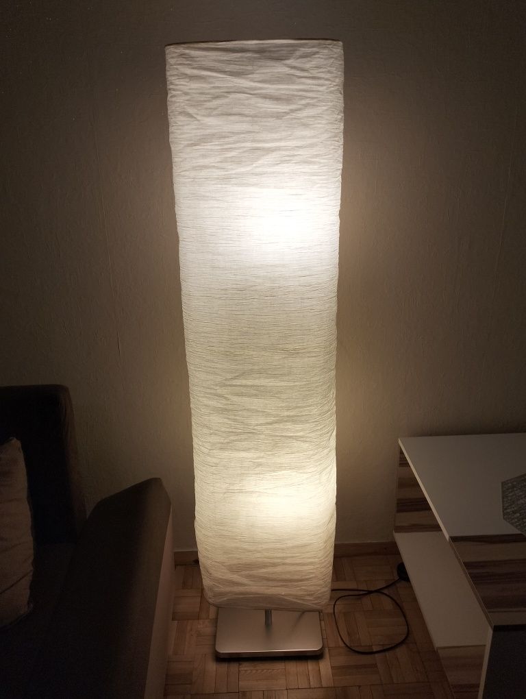 Lampa podłogowa stojąca IKEA Magnarp salon