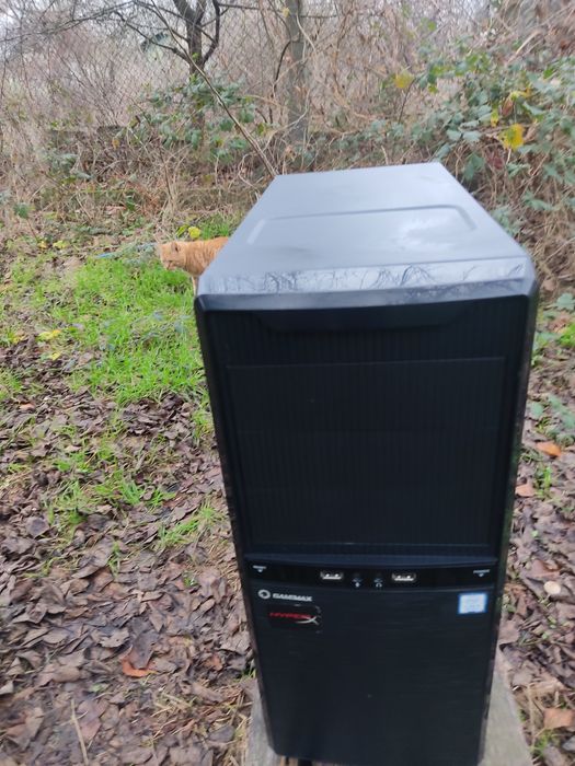 ПК тянет любые игры на высоких i3 8100 + 1070 8gb+ssd 256 16 ddr4