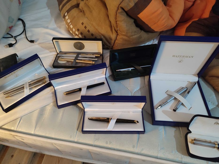 Canetas originais waterman paris, sheaffers,parkers, cross.