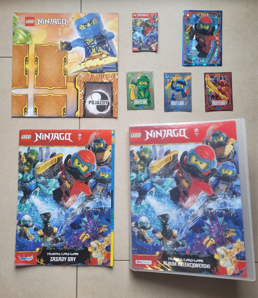Karty lego ninjago. Album, karty platynowe!
