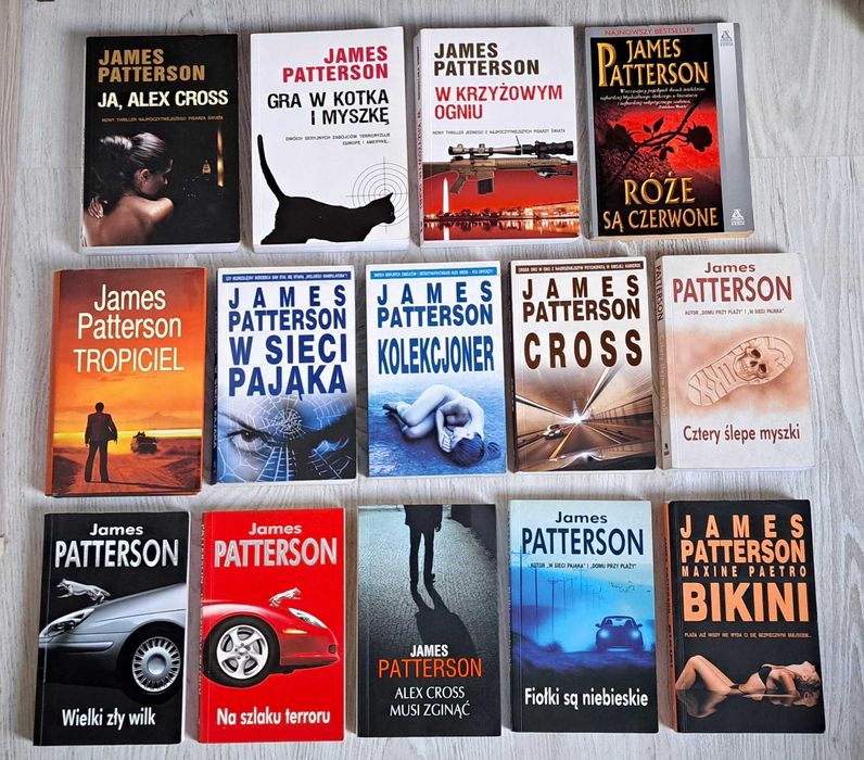 14x Patterson Kolekcjoner W sieci pająka Tropiciel Fiołki Gra w kotka