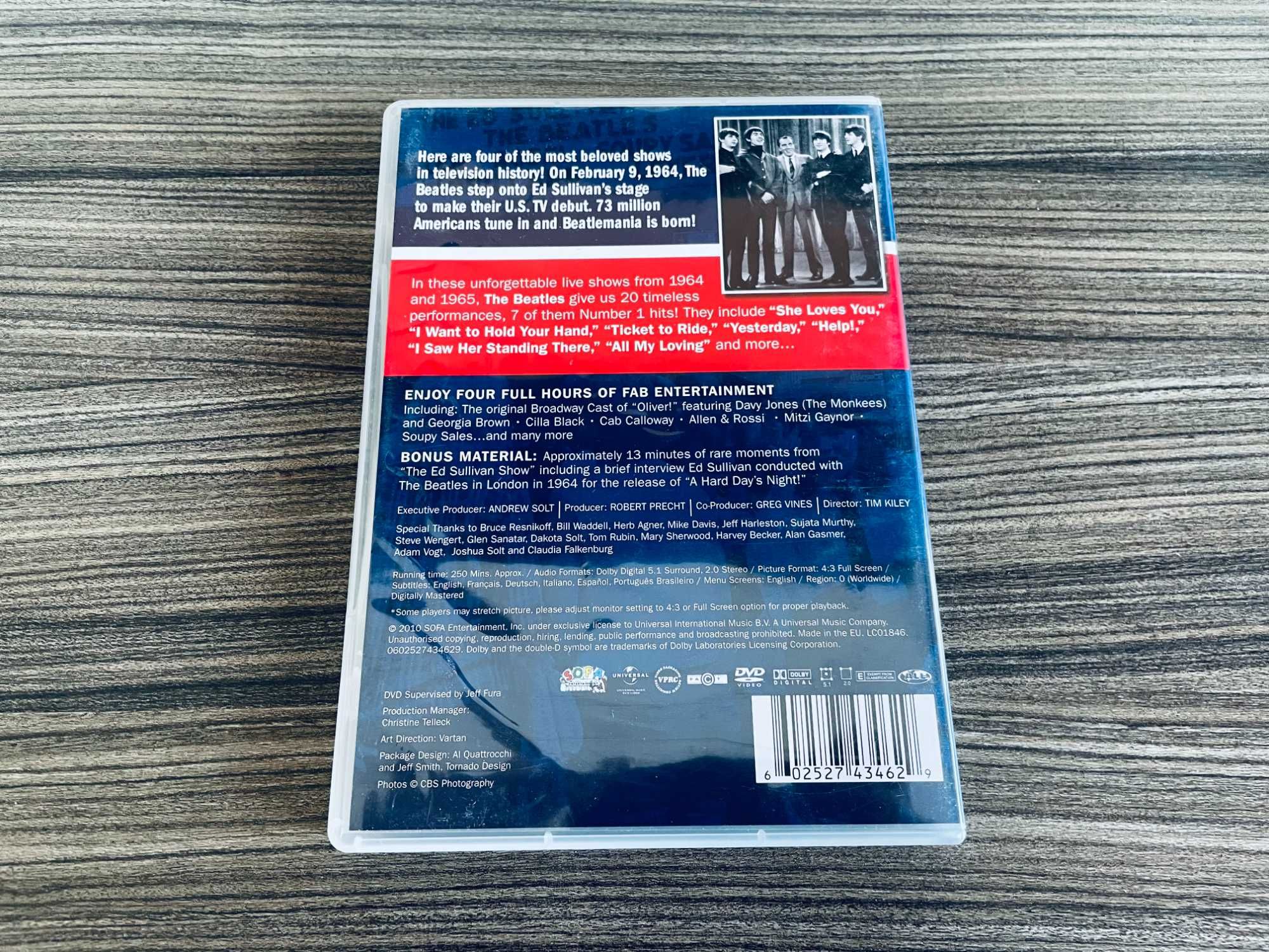 The Beatles (2xDVD, The 4 Complete Ed Sullivan Shows)